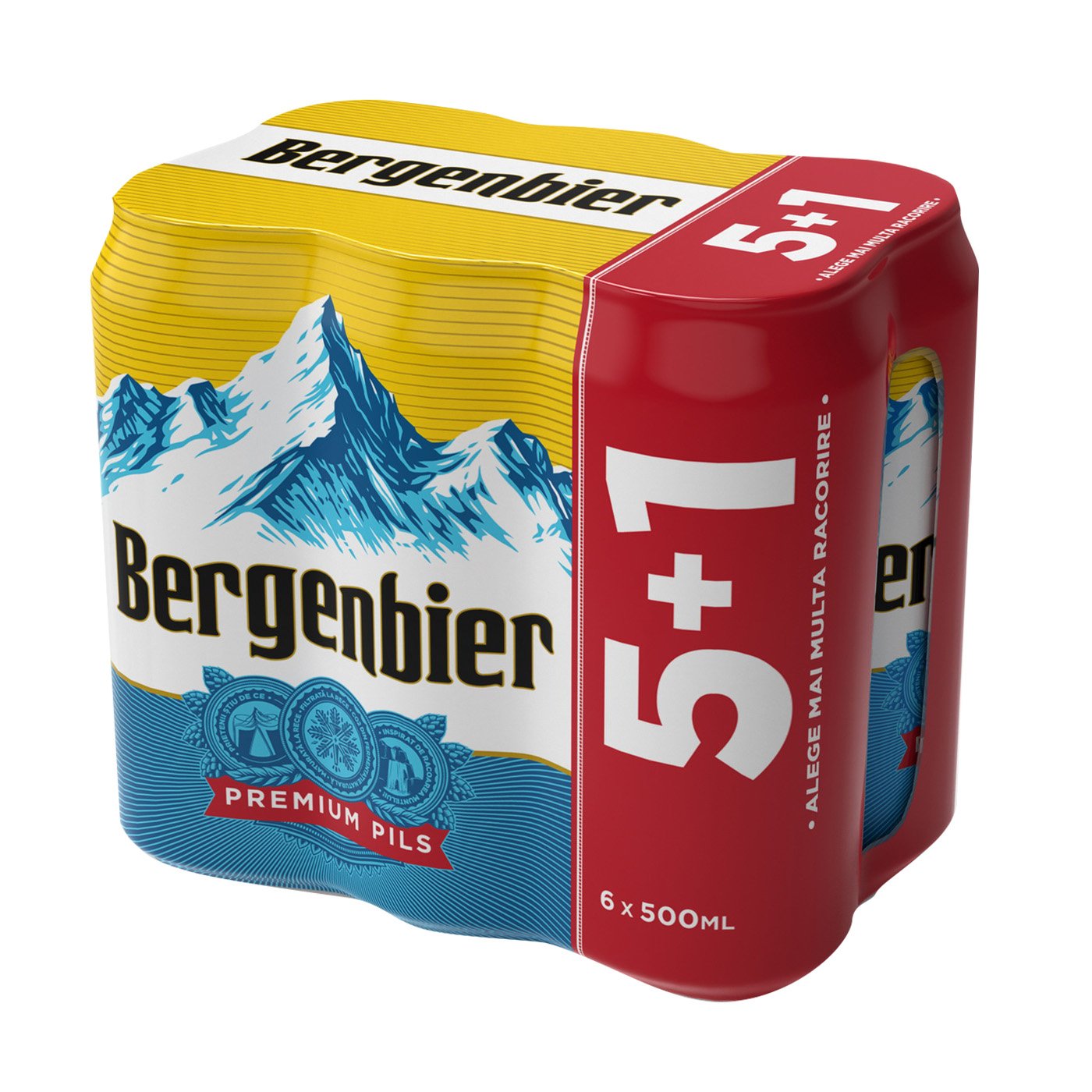 Bergenbier Bere Bl6x500ml5+1 5%alc+ Garantie Sgr0.5leix6buc