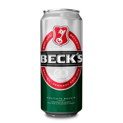 Imaginea BECK"S BERE BLONDA 5% ALC.  + GARANTIE SGR 0.5LEI
