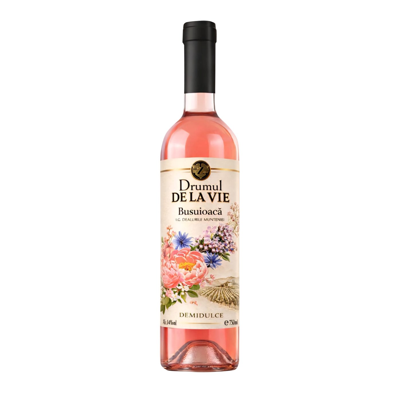 Busuioaca Vin Rose Demidulce + Garantie Sgr 0.5lei