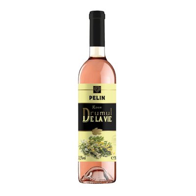 Imaginea DRUMUL DE LA VIE  VIN ROZE  DEMISEC + GARANTIE SGR 0.5LEI