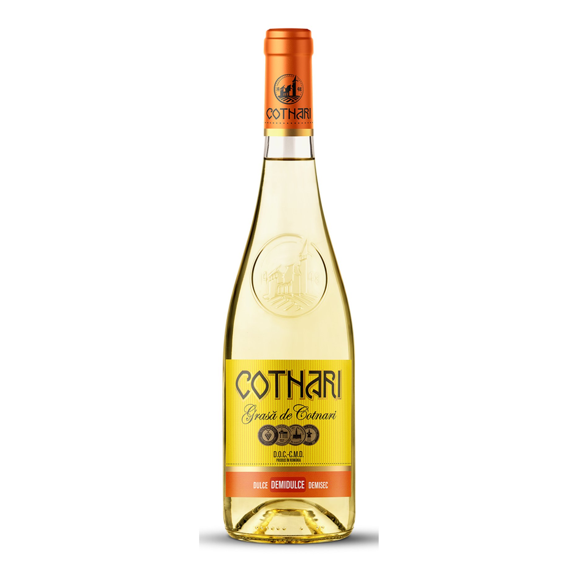 Grasa De Cotnari Vin Alb Demidulce + Garantie Sgr 0.5lei