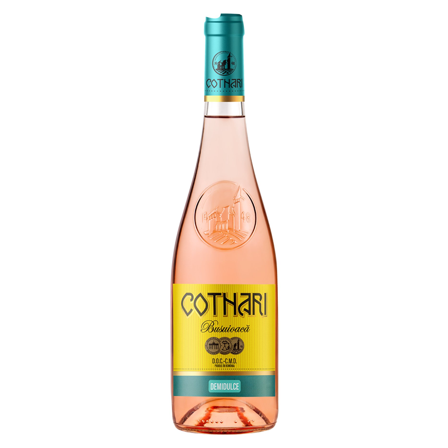 Cotnari Busuioaca Vin Rose Demidulce + Garantie Sgr 0.5lei