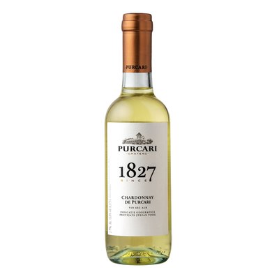 Imaginea PURCARI CHARDONNAY VIN ALB SEC + GARANTIE SGR 0.5LEI