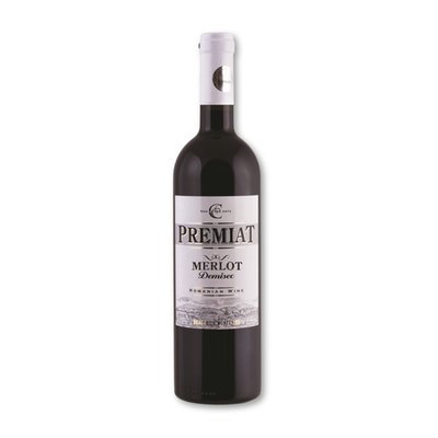 Imaginea CEPTURA PREMIAT MERLOT D.M.S VIN ROSU DEMISEC + GARANTIE SGR 0.5LEI