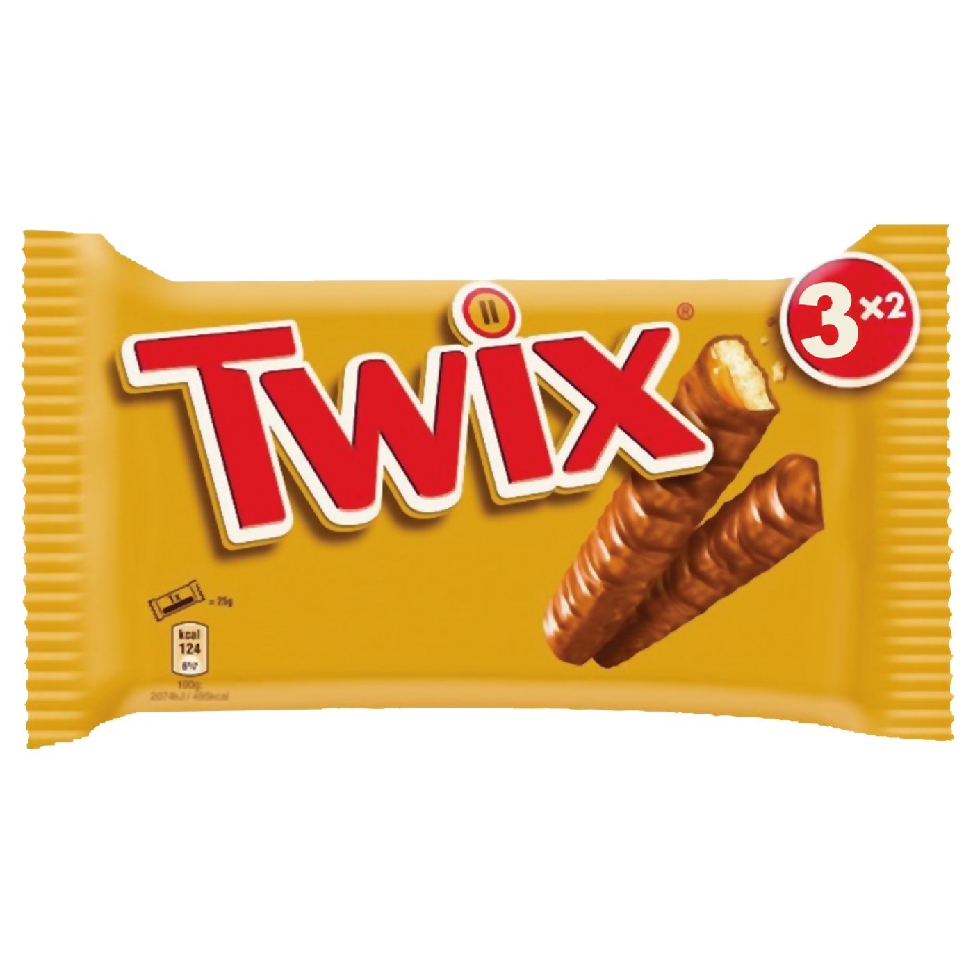 Twix Baton Biscuit Cu Caramel Invelit In Ciocolata Cu Lapte