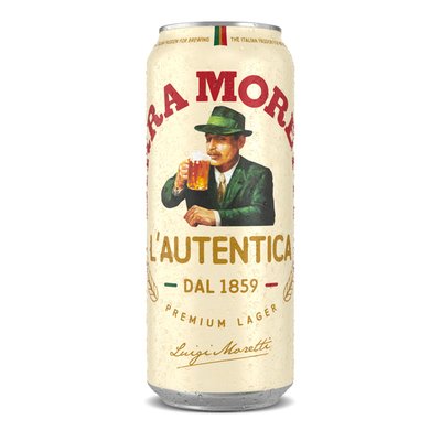 Imaginea BIRRA MORETTI BERE BLONDA 4.6%ALC. + GARANTIE SGR 0.5LEI