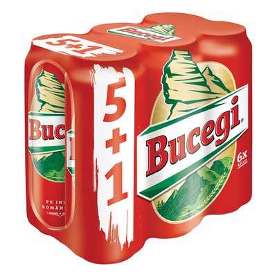 Imaginea BUCEGI BERE BLONDA 6X500ML 5+1 4.6%ALC+ GARANTIE SGR 0.5LEIX6BUC