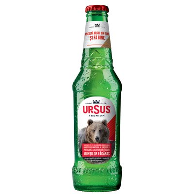 Imaginea URSUS BERE STICLA 5% ALC. + GARANTIE SGR 0.5LEI