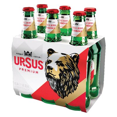 Imaginea URSUS BERE BLONDA 5% ALC 6X330ML SE POATE ACHIZITIONA SI LA BUC.+ GARANTIE SGR 0.5LEIX6BUC