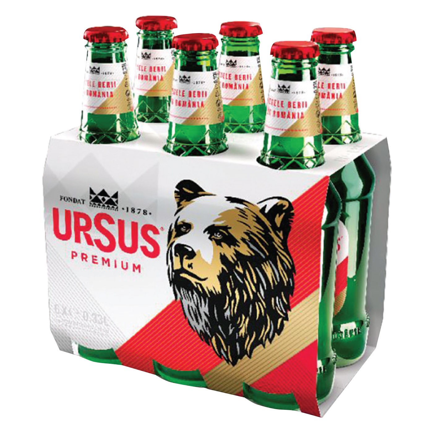 Ursus Bere Blonda 5%alc6x330ml + Garantie Sgr 0.5leix6buc