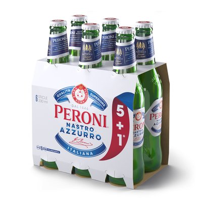 Imaginea PERONI BERE BLONDA 6X330ML5%ALC+ GARANTIE SGR 0.5LEIX6BUC
