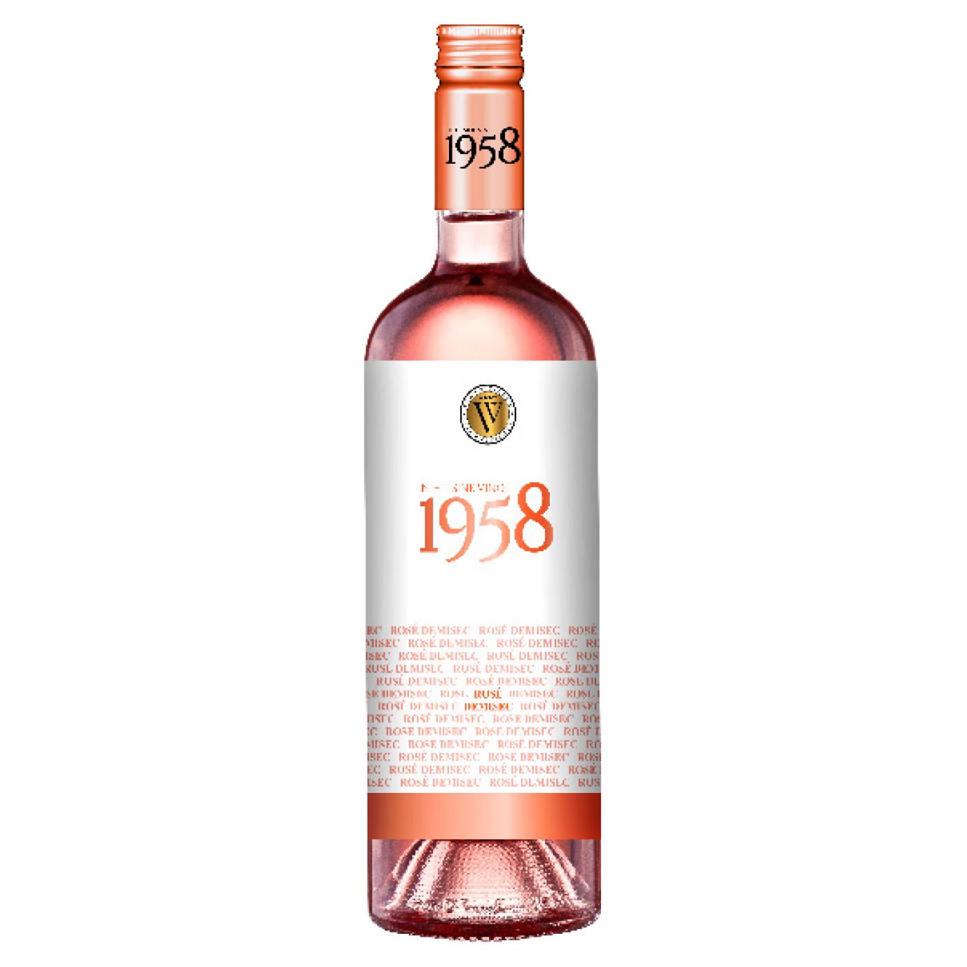 1958 Vin Rose Demisec + Garantie Sgr 0.5lei