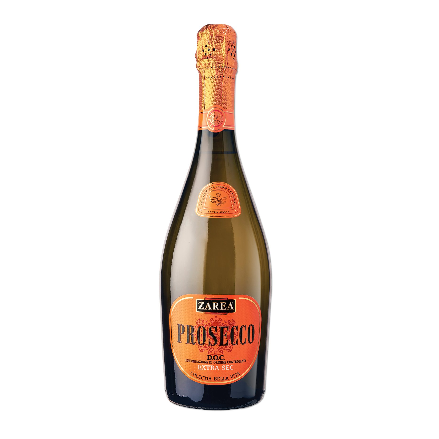 Zarea Prosecco Alb Extrasec 11% Alc + Garantie Sgr 0.5lei