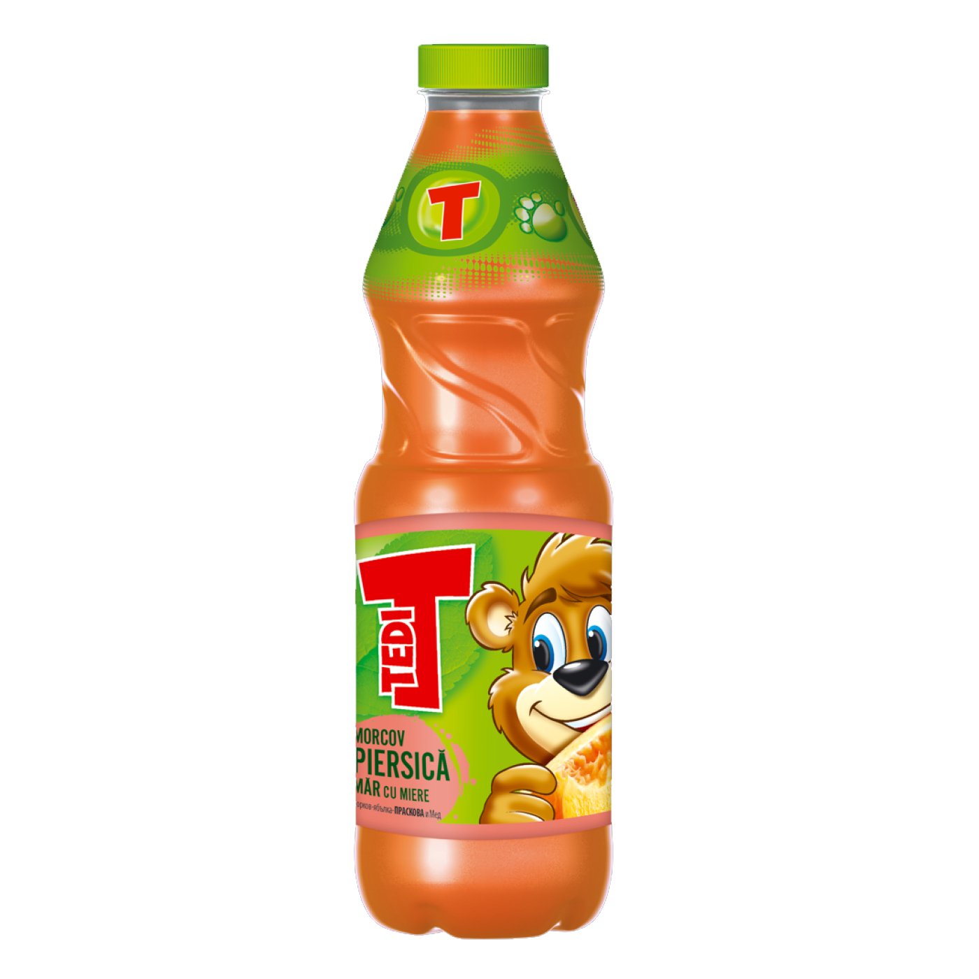 Tedi Suc Piersica Morcov Mar + Garantie Sgr 0.5lei