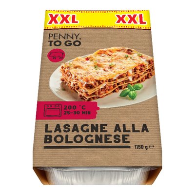 Imaginea PENNY TO GO LASAGNA BOLOGNESE XXL