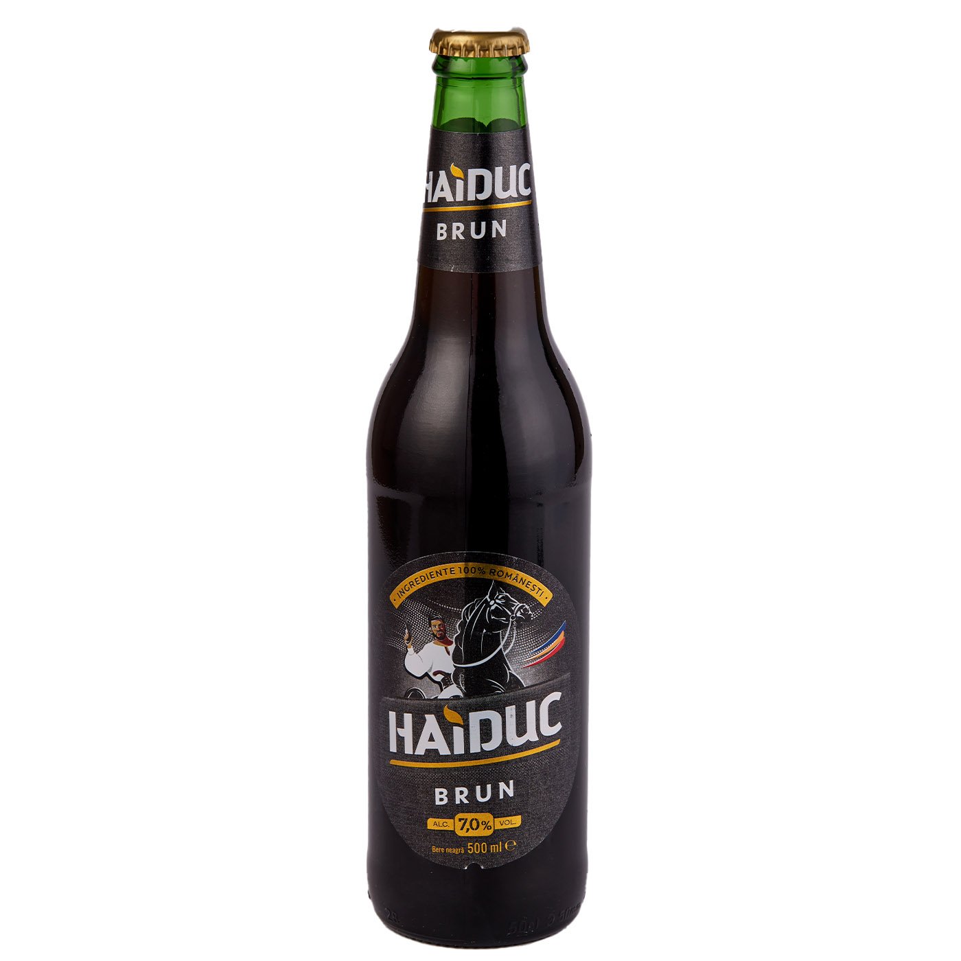 Haiduc Bere Neagra 7% Alc +garantie Sgr 0.5lei