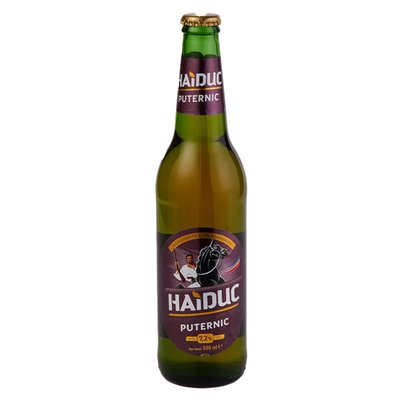 Imaginea HAIDUC BERE BLONDA STRONG 7.2% ALC. +GARANTIE SGR 0.5LEI