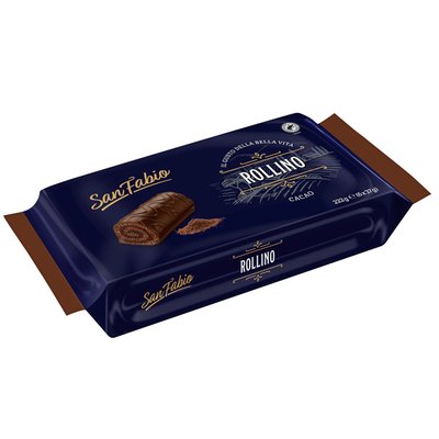 Imaginea SAN FABIO MINI RULADA CU CREMA DE CACAO 6X37G
