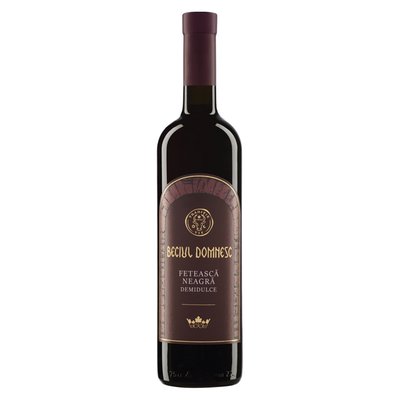 Imaginea BECIUL DOMNESC VIN FET.NEAGRA DEMIDULCE + GARANTIE SGR 0.5RON