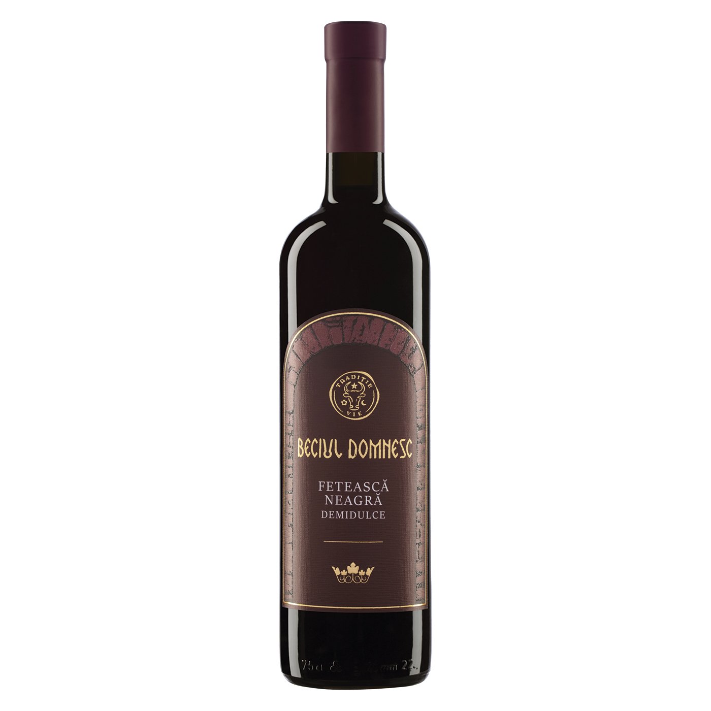 Beciul Domnesc Vin Fet.neagra Demidulce+garantie Sgr 0.5ron