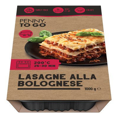 Imaginea PENNY TO GO LASAGNA BOLOGNESE