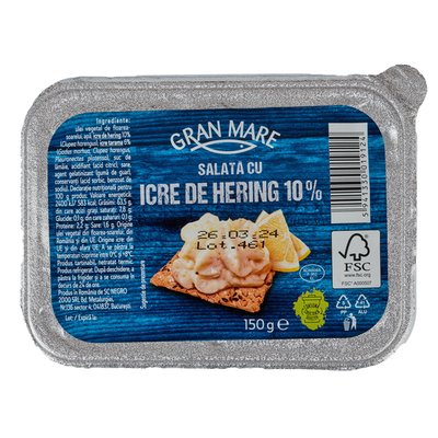 Imaginea GRAN MARE SALATA CU ICRE DE HERING