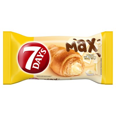 Imaginea 7DAYS MAX CROISSANT CREMA CU AROMA DE VIN SPUMANT