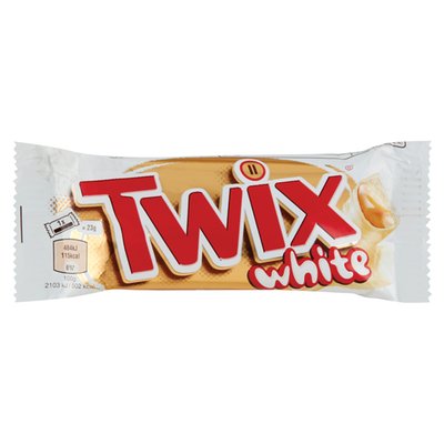 Imaginea TWIX WHITE BATON BISCUIT CIOCOLATA ALBA