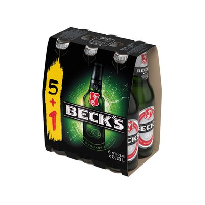 Imaginea BECK"S BERE BLONDA 5%ALC. 5+1 GARANTIE SGR 0.5LEIX6BUC