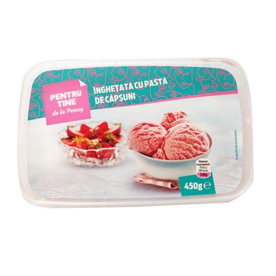 Imaginea PENTRU TINE DE LA PENNY INGHETATA CU PASTA DE CAPSUNI