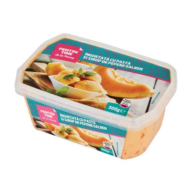 Imaginea PENTRU TINE DE LA PENNY INGHETATA CU PASTA DE PEPENE GALBEN