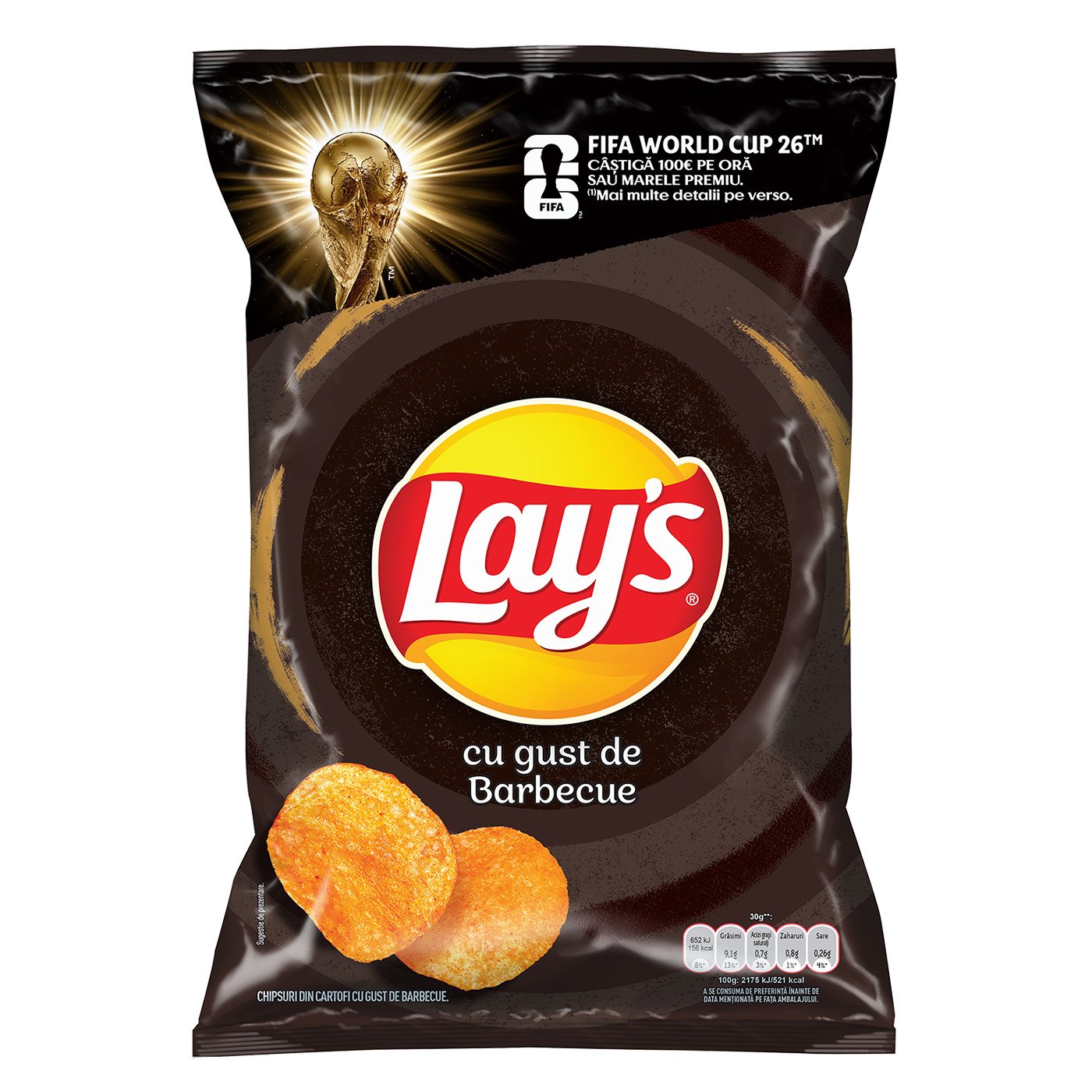 Lay"s Chips Cartofi Cu Gust De Barbecue