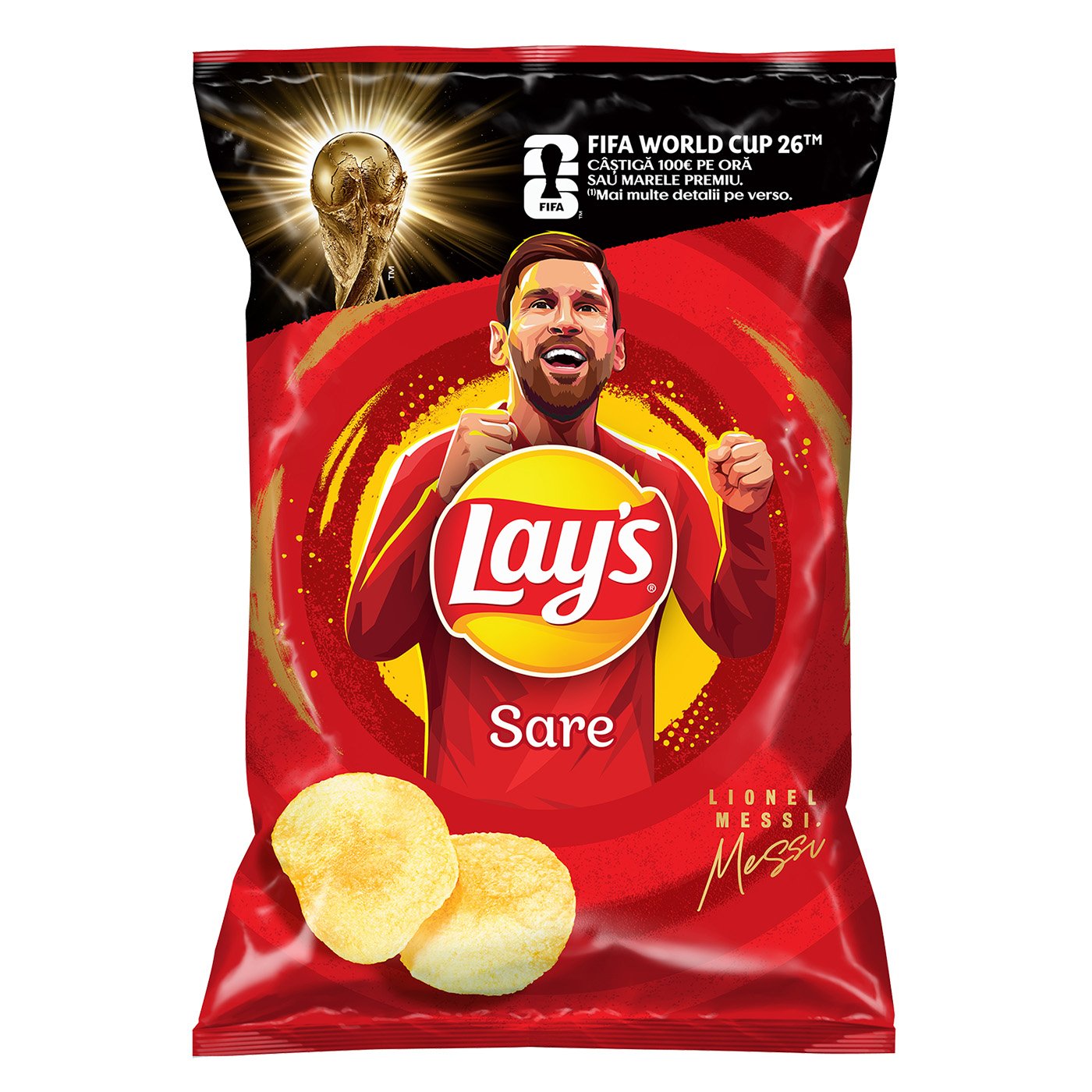 Lay"s Chips Cartofi Cu Sare