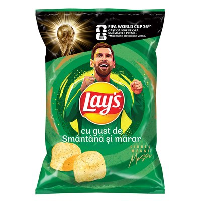 Imaginea LAY"S CHIPS CARTOFI CU GUST DE MARAR SI SMANATANA