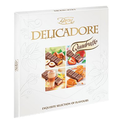 Imaginea BARON DELICADORE CIOCOLATA CU LAPTE 4 SORTIMENTE