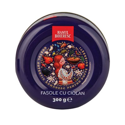 Imaginea HANUL BOIERESC FASOLE CU CIOLAN AFUMAT 300G