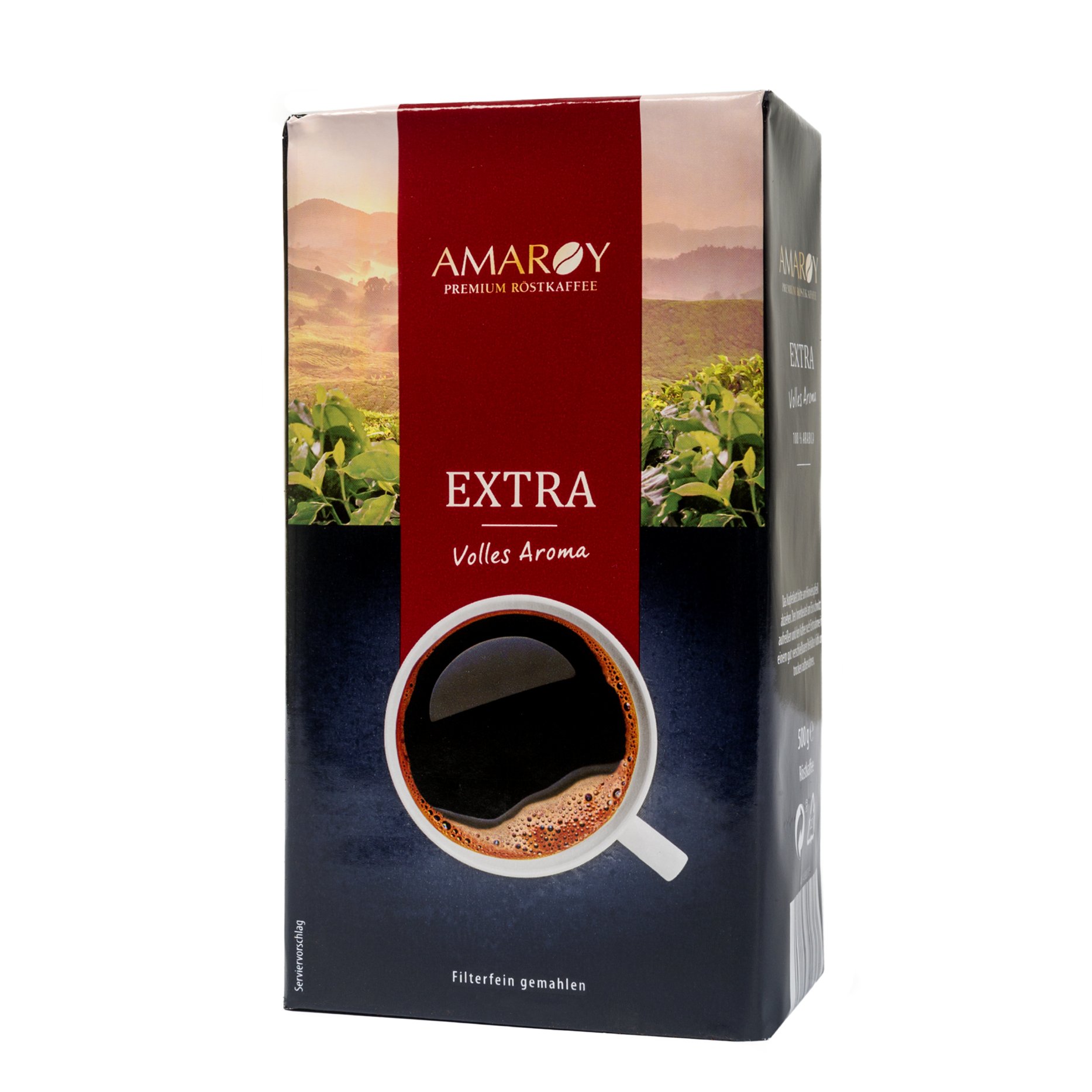 Amaroy Extra Cafea Prajita Si Macinata Ambalata Sub Vid 500g