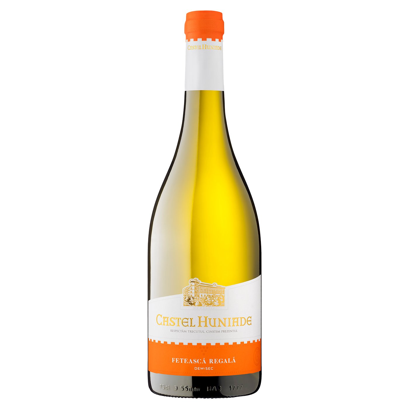 Castel Huniade Feteasca Regala Demisec750ml +garantie Sgr 0.50 Lei