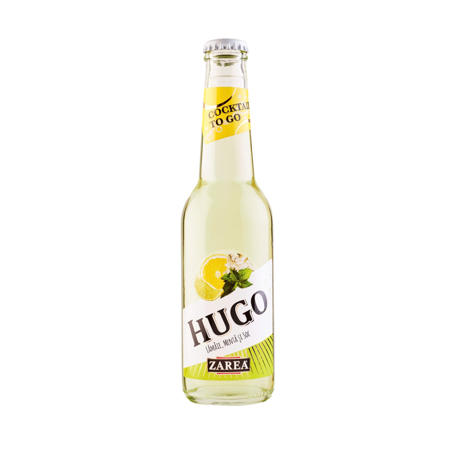 Zarea Hugo Cockail Efervescent Cu Suc De Lamaie Extr.de Menta Si Soc8%alc275ml+garantie Sgr0.50lei