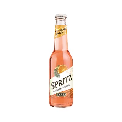 Imaginea ZAREA SPRITZ COKTAIL EFERVESC.CU SUC DE PORTOCALE EXTRACT DE PELIN,8% ALC275ML+GARANTIE SGR0.50LEI