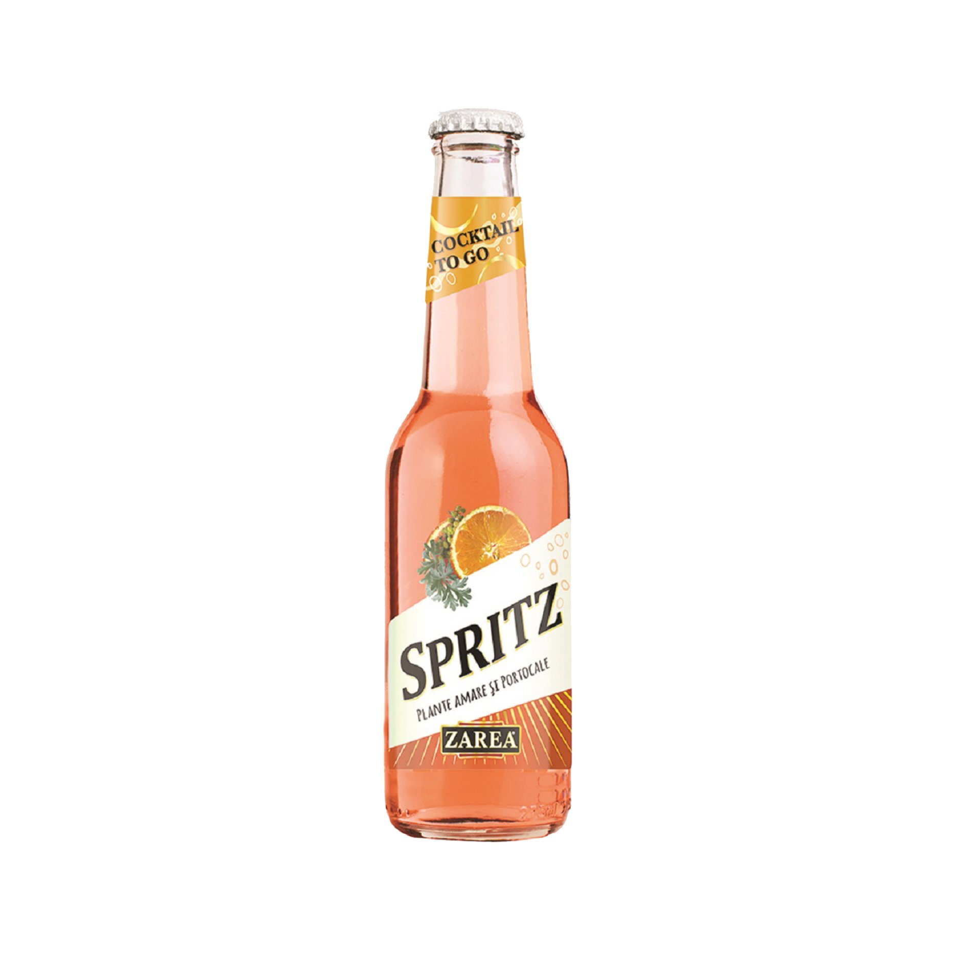 Zarea Spritz Coktail Efervesc.cu Suc De Portocale Extract De Pelin,8% Alc275ml+garantie Sgr0.50lei