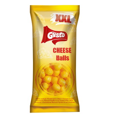 Imaginea GUSTO XXL PUFULETI CU GUST DE BRANZA 300G