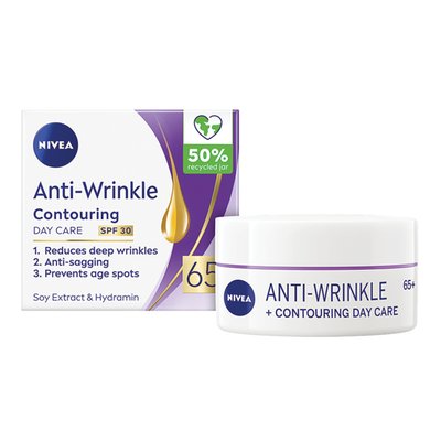 Imaginea NIVEA CREMA DE ZI ANTI-RID CU EF. DE REDEF. 65+