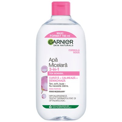 Imaginea GARNIER APA MICELARA 3IN1 TEN SENSIBIL