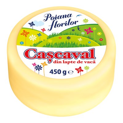 Imaginea POIANA FLORILOR CASCAVAL LAPTE VACA