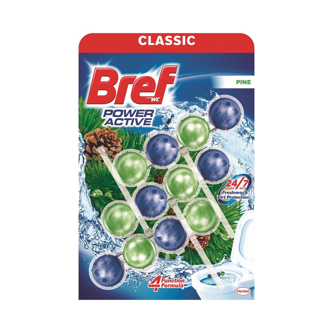 Bref Odorizant Wc Power Active Diverse Sortimente