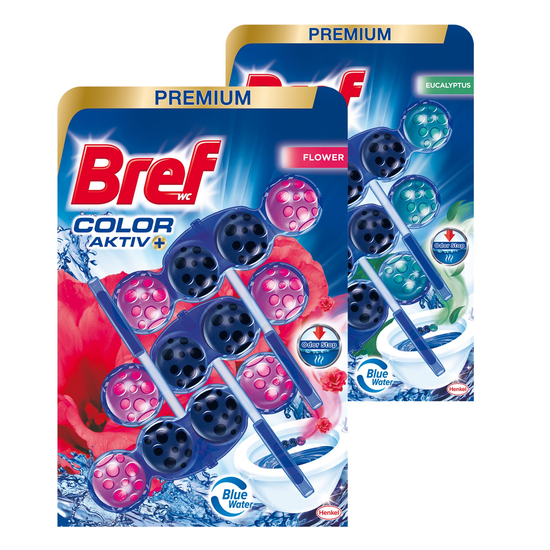 Bref Odorizant Wc Color Active Diverse Sortimente