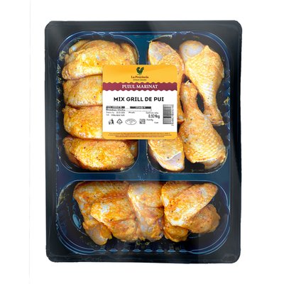Imaginea MIX GRILL CONDIMENTAT PUI KG
