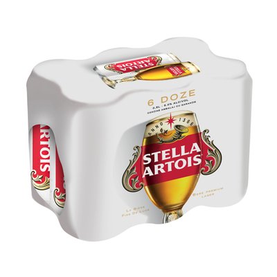 Imaginea STELLA ARTOIS BERE BLONDA 5%ALC. 6X500ML SE POATE ACHIZITIONA SI LA BUC+GARANTIE SGR 6X0.50LEI