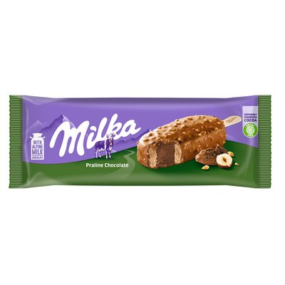 Imaginea MILKA INGHETATA PE BAT PRALINE CHOCOLATE